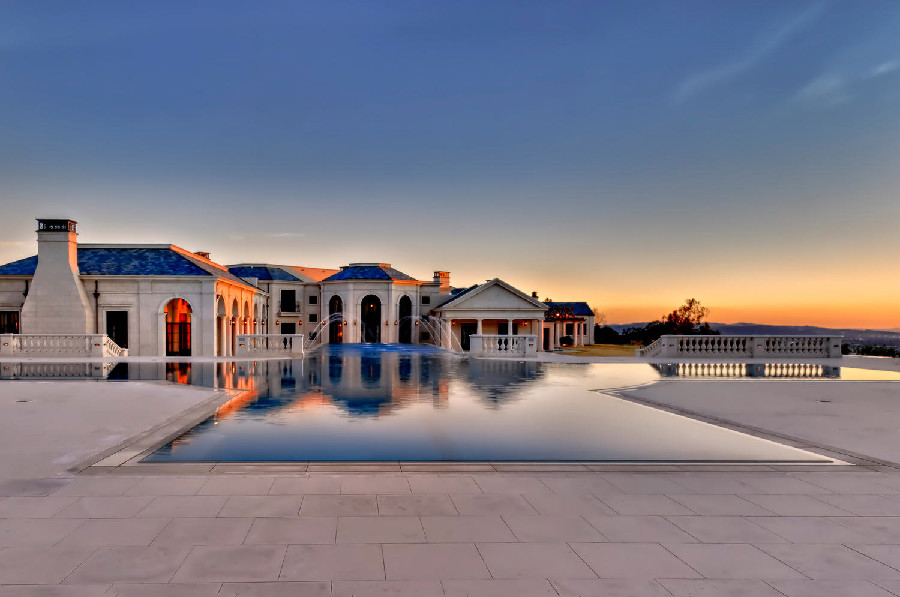 Beautiful mansion made of Architectural Stone