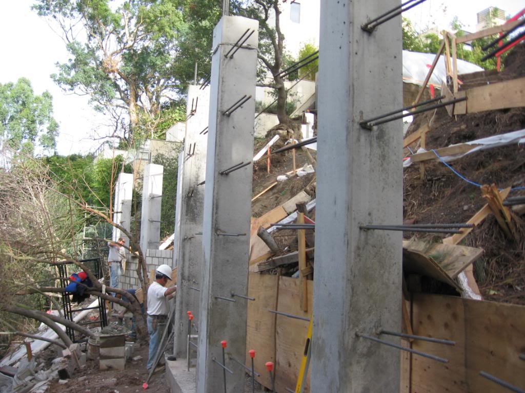 CMU and Retaining Walls On The Side Of A place