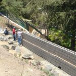 Construction of boundary wall